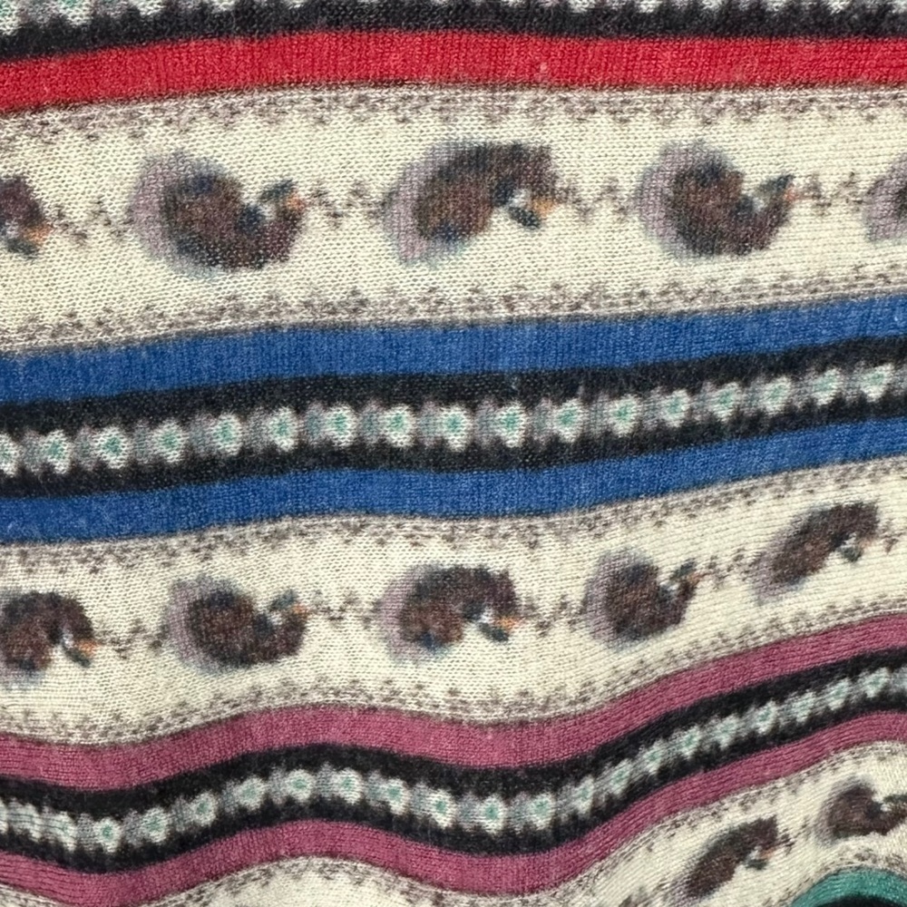 Anthropologie Guinevere Merino Wool Cardigan Sweater Bohemian Gypsy Fringe Small - Picture 12 of 16